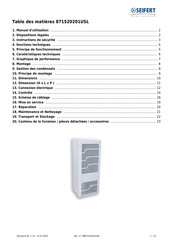 Seifert 871520201USL Notice D'utilisation