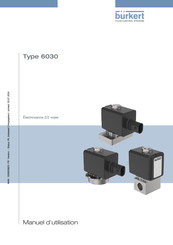 Burkert 6030 Manuel D'utilisation