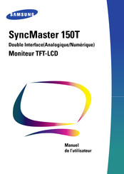 Samsung SyncMaster 150T Manuel De L'utilisateur