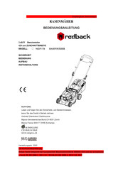 Redback BMR 42 Mode D'emploi