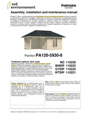 Lemeks Palmako PA120-5930-8 Assemblage, Manuel De Montage Et D'entretien