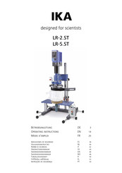 IKA LR-5.ST Mode D'emploi