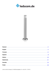 ledscom LC-L-008-WW Instructions De Montage