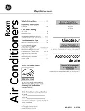 GE AEZ24 Serie Manuel D'utilisation Et Instructions D'installation