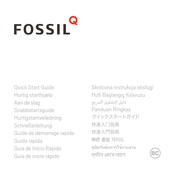 Fossil DW4A Guide De Démarrage Rapide