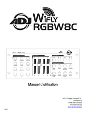 ADJ WIFLY RGBW8C Manuel D'utilisation