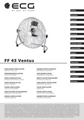 ECG FF 45 Ventus Mode D'emploi