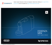 DeLonghi Nespresso Essenza Mini EN 85.L Guide De L'utilisateur