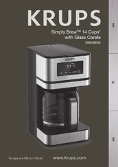 Krups Simply Brew KM208D50 Mode D'emploi