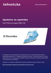 Electrolux EDB1730 Mode D'emploi