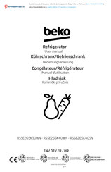 Beko 0000/AH Manuel D'utilisation