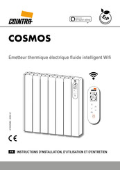 Cointra Cosmos 1000 Instructions D'installation, D'utilisation Et D'entretien