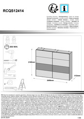 Forte RCQS12414 Notice De Montage