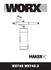 Worx MakerX WX742 Notice Originale