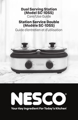 Nesco SC-1DSS Guide D'entretien Et D'utilisation