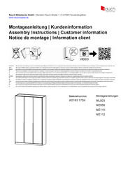Rauch AD183.17D4 Notice De Montage