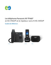 Panasonic KX-TPA60 Guide De Référence