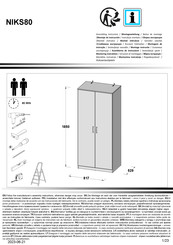Forte NIKS80 Notice De Montage