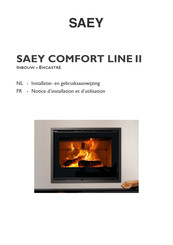 Saey COMFORT LINE II 60 Notice D'installation Et D'utilisation