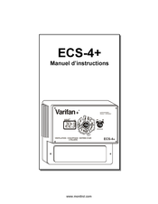 Monitrol Varifan ECS-4+ Manuel D'instructions