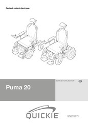 Quickie Puma 20 Notice D'utilisation