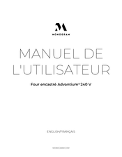 Monogram Advantium 240 V Manuel De L'utilisateur