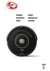 Irobot ROOMBA 612 Manuel D'utilisation