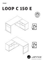 Jahnke LOOP C 150 E Instructions De Montage