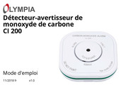 Olympia CI 200 Mode D'emploi