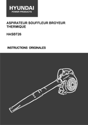 Hyundai power products HASBT26 Instructions D'origine