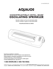 AQUAJOE SJI-OMS20 Instructions D'origine