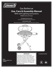 Coleman RoadTrip X-Cursion 9406A Serie Manuel D'assemblage, D'utilisation Et D'entretien