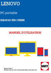 Lenovo IDEAPAD 330-17IKBR Guide De L'utilisateur