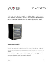 AVG VINOPAZZO VPC46DS Manuel D'utilisation