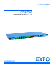 EXFO OTH-7000 Guide De L'utilisateur