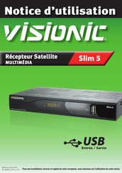 visionic Slim 5 Notice D'utilisation