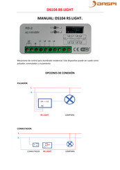 Daspi DS104 RS LIGHT Manuel D'instructions