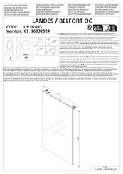 XORA LANDES UP 01493 Instructions D'assemblage