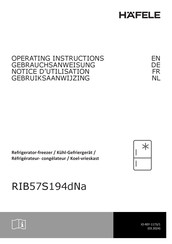 Häfele RIB57S194dNa Notice D'utilisation