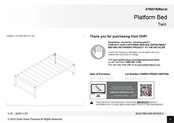 Dorel Home Products 4706019 Instructions D'assemblage