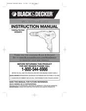 Black & Decker DR350FD Manuel D'instructions