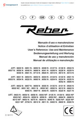 REBER 9551 NC Notice D'utilisation Et Entretien