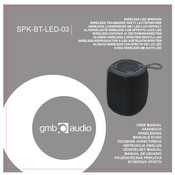 GMB Audio SPK-BT-LED-03-CM Mode D'emploi