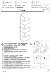 LINEA NATURA YES Y-40 Notice De Montage