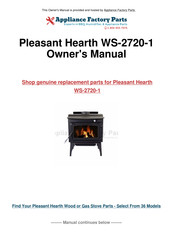 Pleasant Hearth WS-2720-1 Mode D'emploi