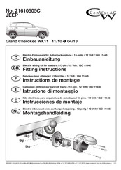 ConWys AG 21610505C Instructions De Montage