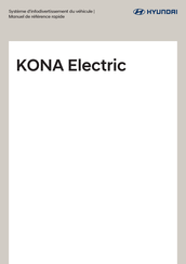 Hyundai KONA Electric 2020 Manuel De Référence Rapide