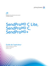 Pitney Bowes SendProMD C Guide De L'opérateur