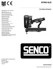 Senco GT50i-N/O Mode D'emploi