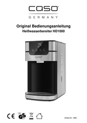 Caso Germany HD1000 Manuel D'utilisation